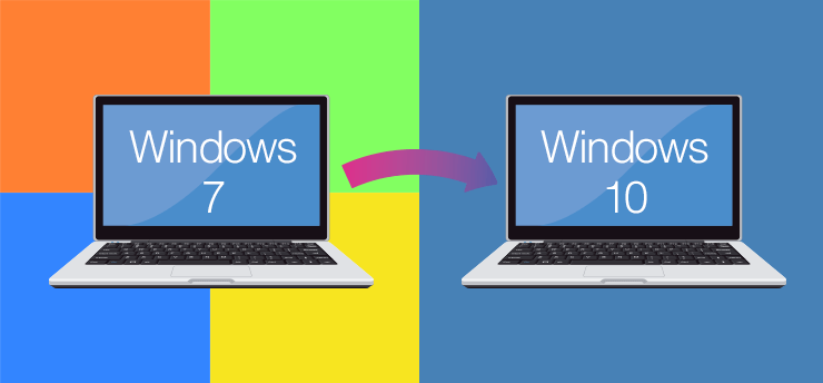 Windows7からWindows10へ