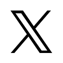 ロゴ：X